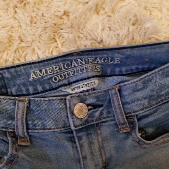 American Eagle Jegging Super Stretch Light Wash - Picture 4 of 4